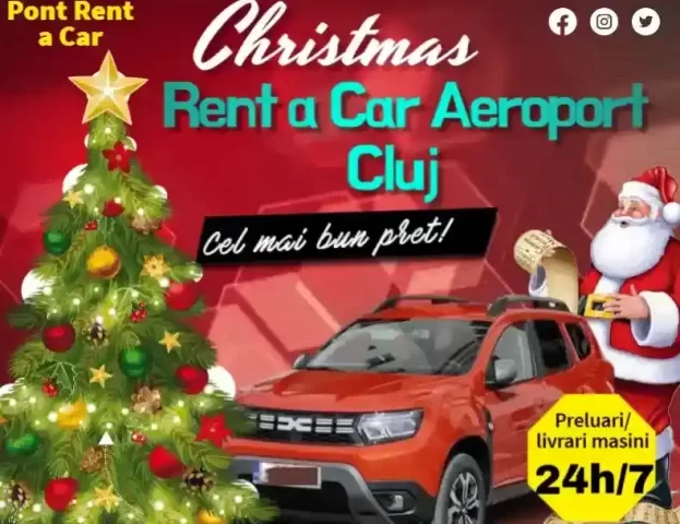 Magia Crăciunului în Cluj cu Pont Rent a Car Cluj